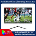 Gawfolk 24.5 Inch FHD 1080P 300Hz Flat Gaming Monitor with Built-in Speakers Eye Care Computer Display