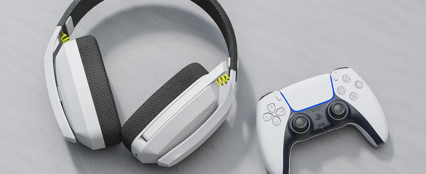 BINNUNE BW06 Bluetooth Headsets Gamer with Mic for PS5 PS4 PC Mac Playstation Wireless 2.4GHz Gaming Headphone with Microphone