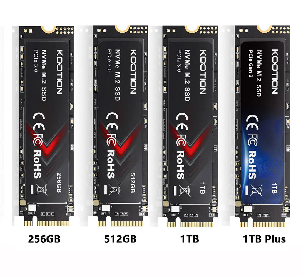 KOOTION X15Lite SSD NVMe M2 1TB 512GB 256GB Nvme M2 SSD M.2 2280 PCIe 3.0x4 Internal Solid State Drives Disk for Laptop Desktop