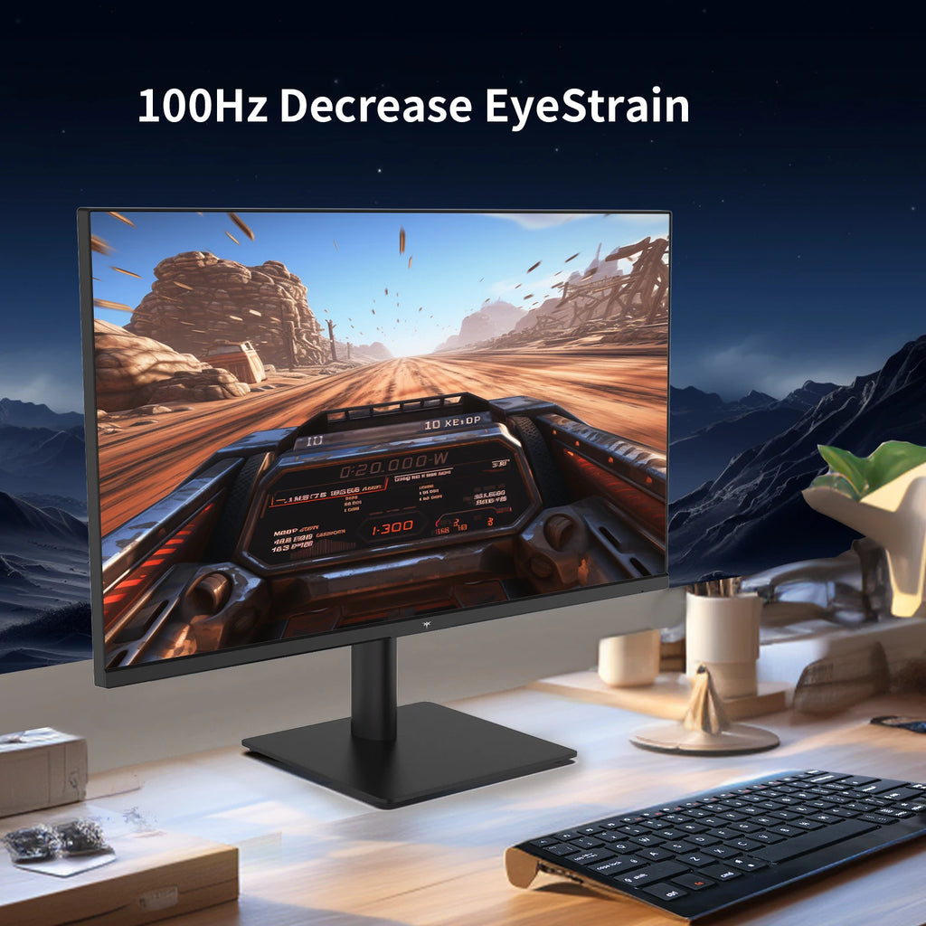 KTC 27 Inch QHD(2560 * 1440) 100Hz Computer Monitor - IPS Panel, Anti-Blue Light Screen, 100% High Color Gamut, 123% sRGB, Suppo