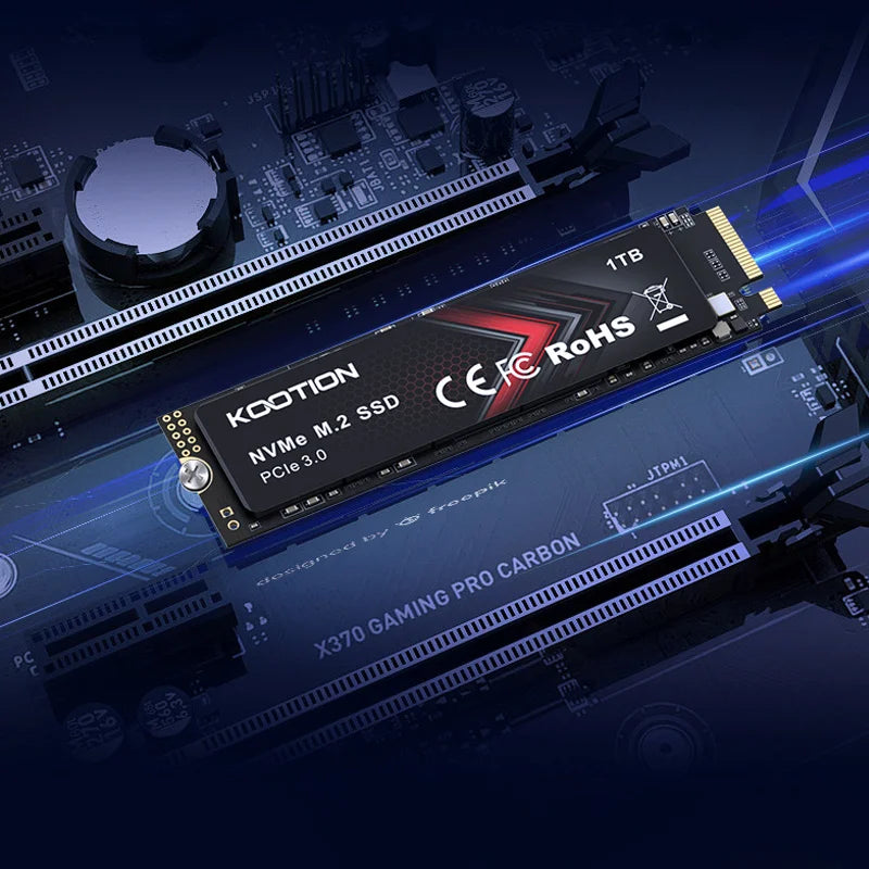 KOOTION X15Lite SSD NVMe M2 1TB 512GB 256GB Nvme M2 SSD M.2 2280 PCIe 3.0x4 Internal Solid State Drives Disk for Laptop Desktop